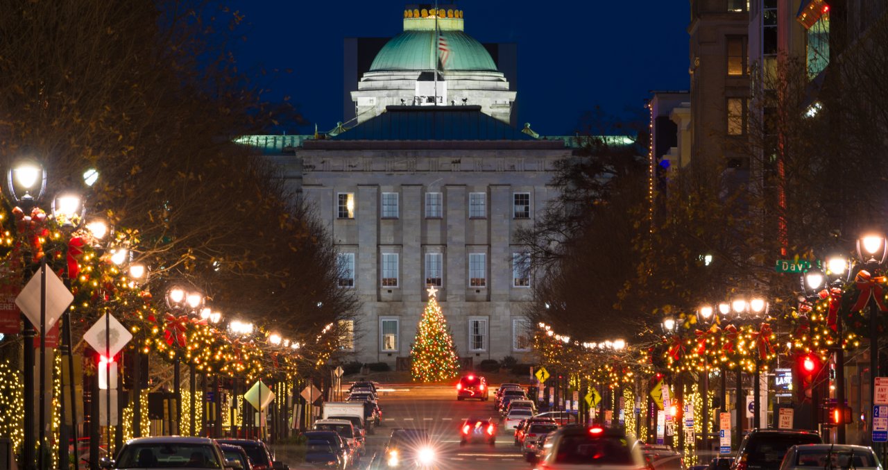 Light Displays and Holiday Activities in Raleigh, N.C.