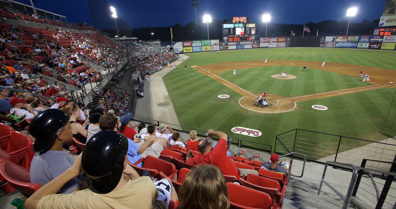 Carolina Mudcats Seating Chart