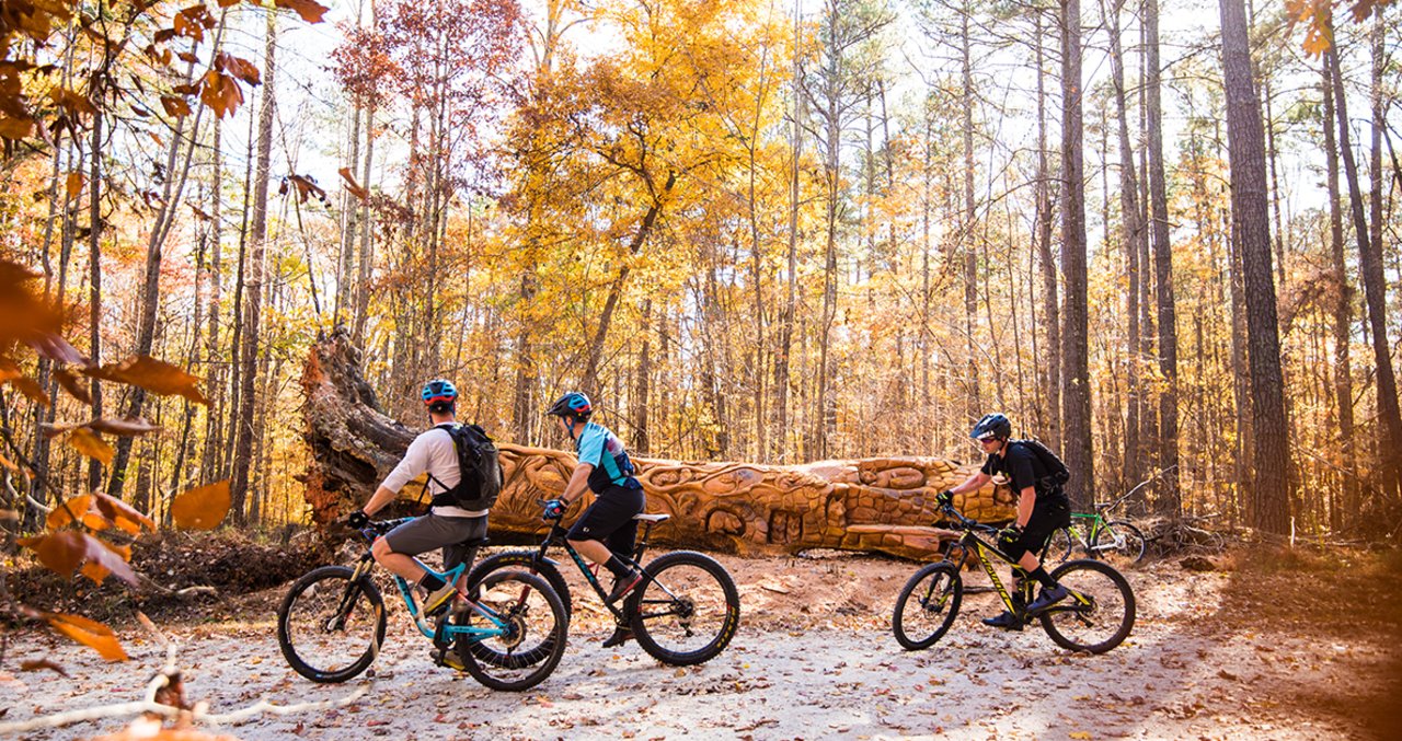 shaded bike trails near me