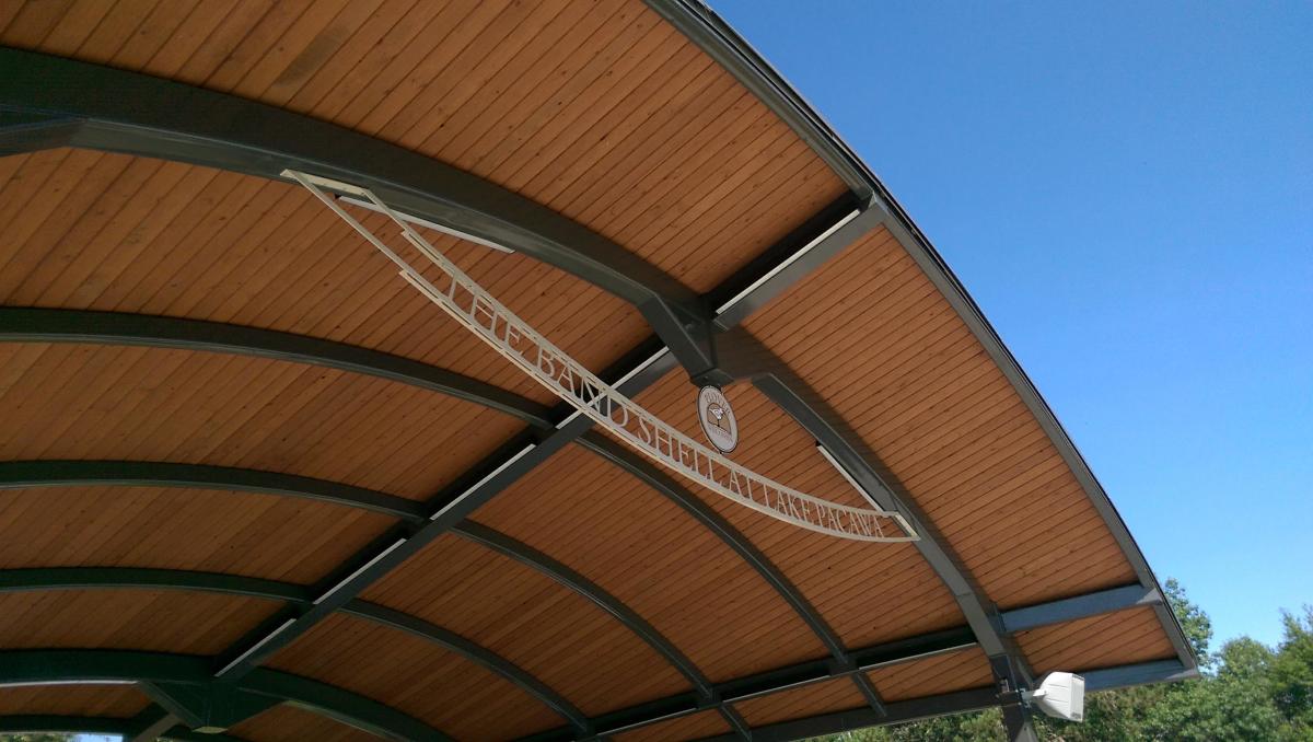 Plover Bandshell at Lake Pacawa Park will be a popular spot for music in central Wisconsin
