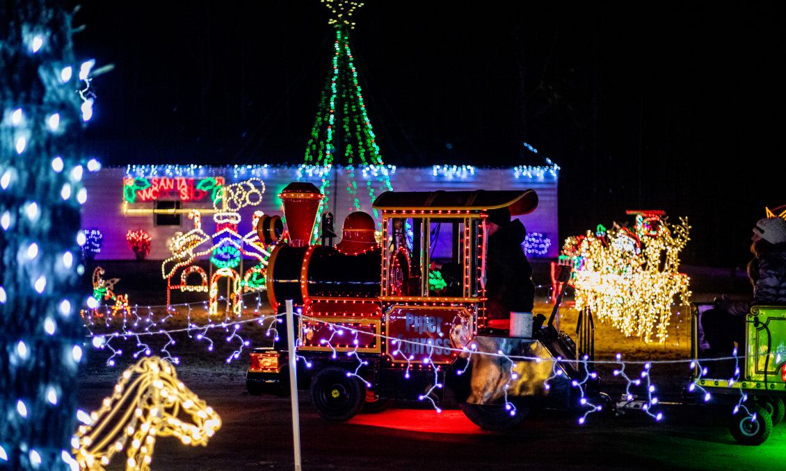 Piper Lights Christmas Display