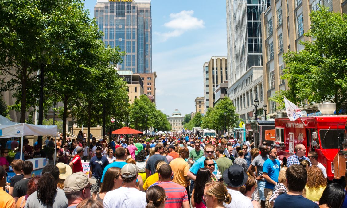 Downtown Raleigh Food Truck Rodeo