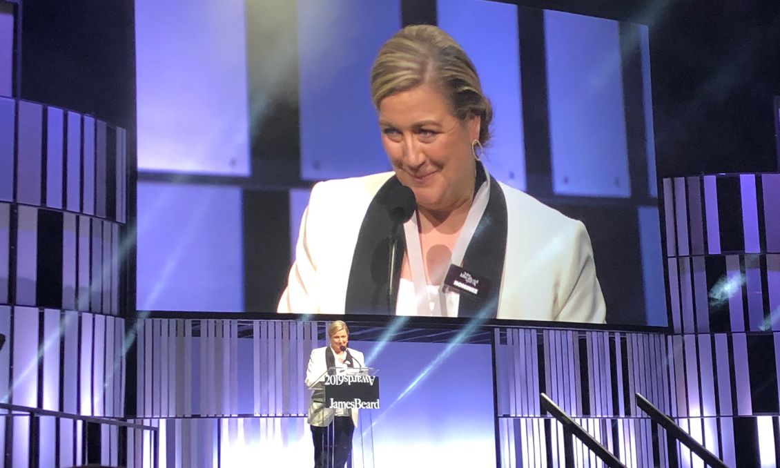 Ashley Christensen at James Beard Awards