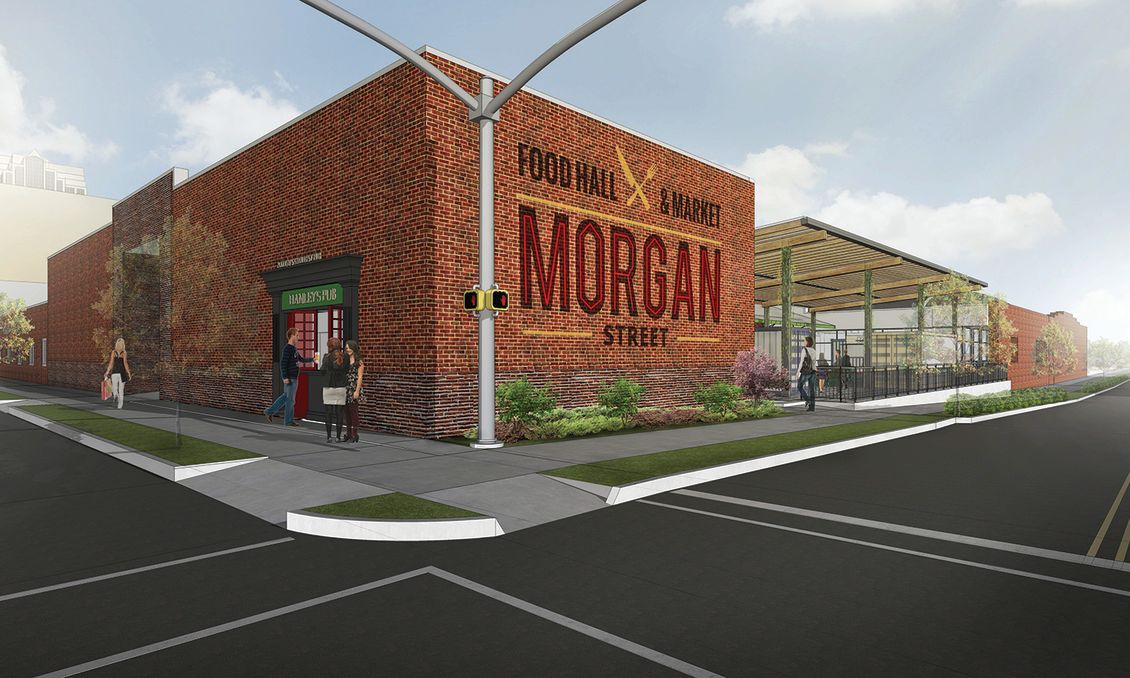 Morgan Street Food Hall Rendering