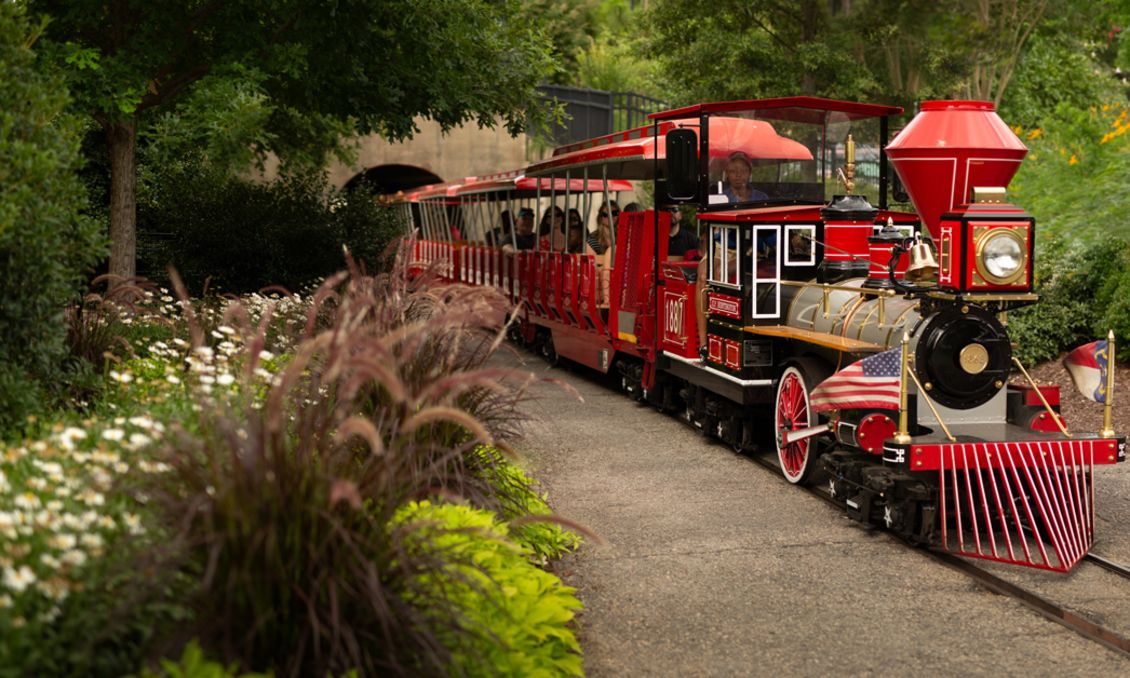 Pullen Park train