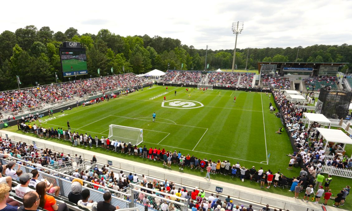 The Soccer Tournament at WakeMed Soccer Park in Cary, N.C.