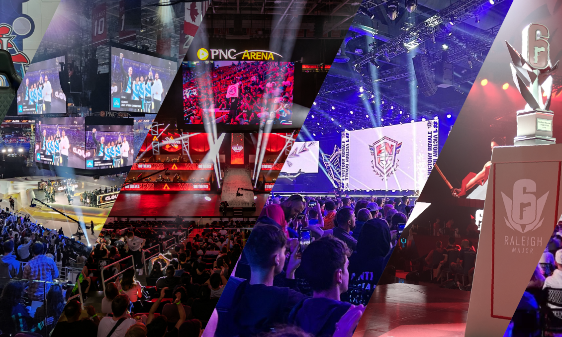 Esports events graphic