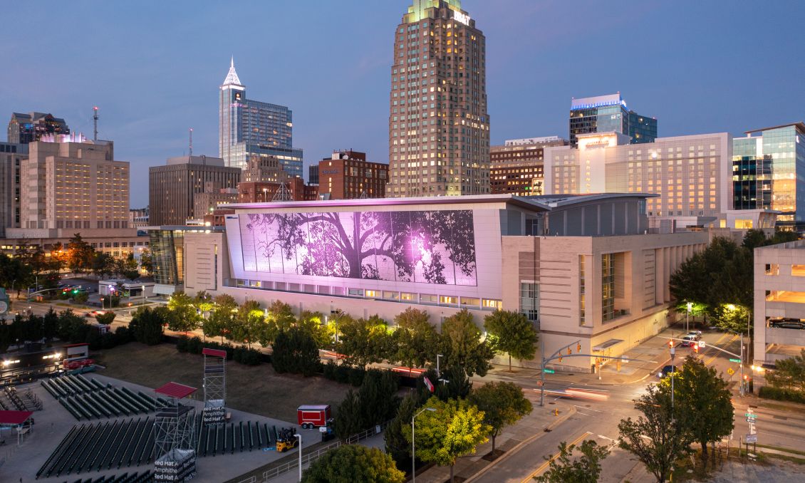 Raleigh Convention Center RCC Shimmer Wall