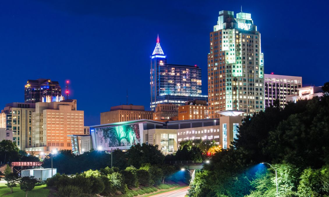 Downtown Raleigh skyline