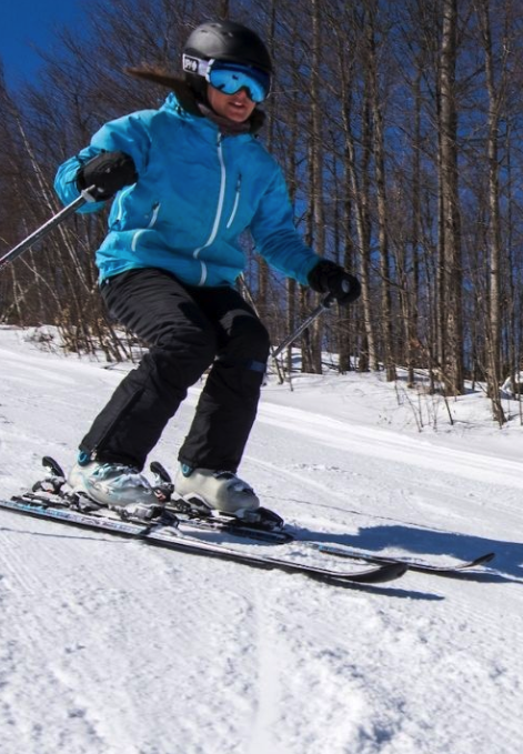 Skiing at Titus Ski Area