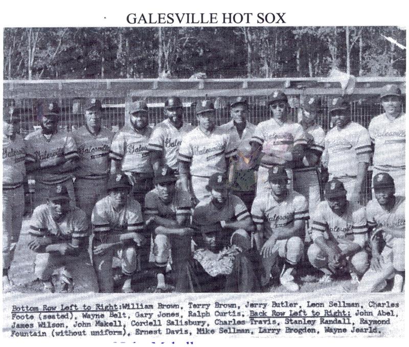 Galesville Hot Sox Team Photo