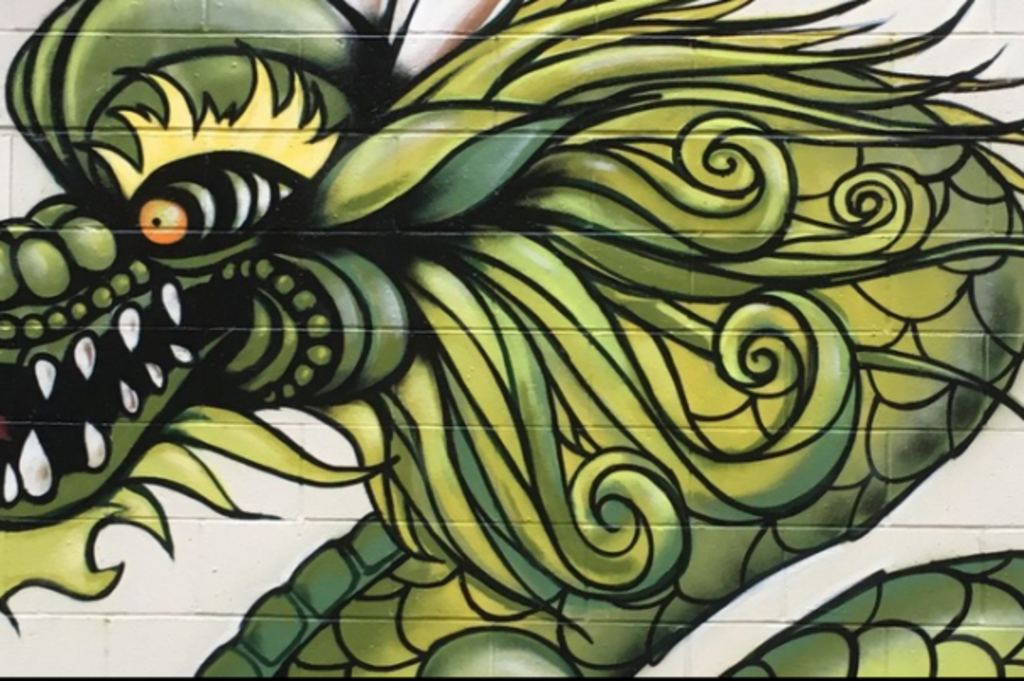 Dragon Mural
