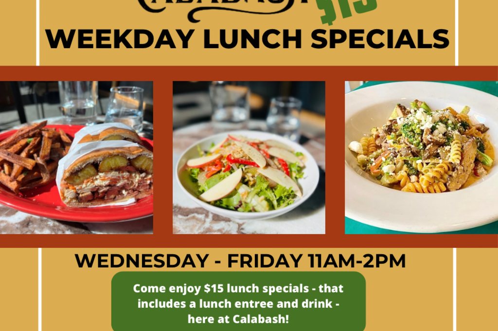 $15 Lunch Flyer