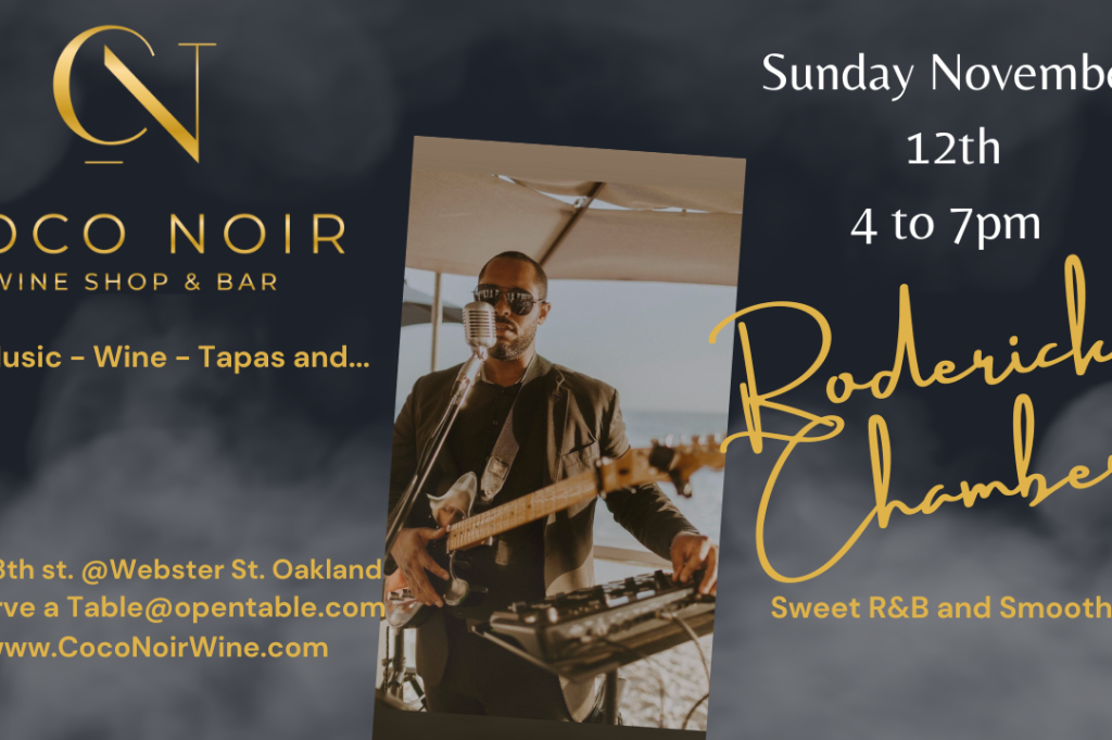 Live Music With Roderick Chambers @ CoCo Noir