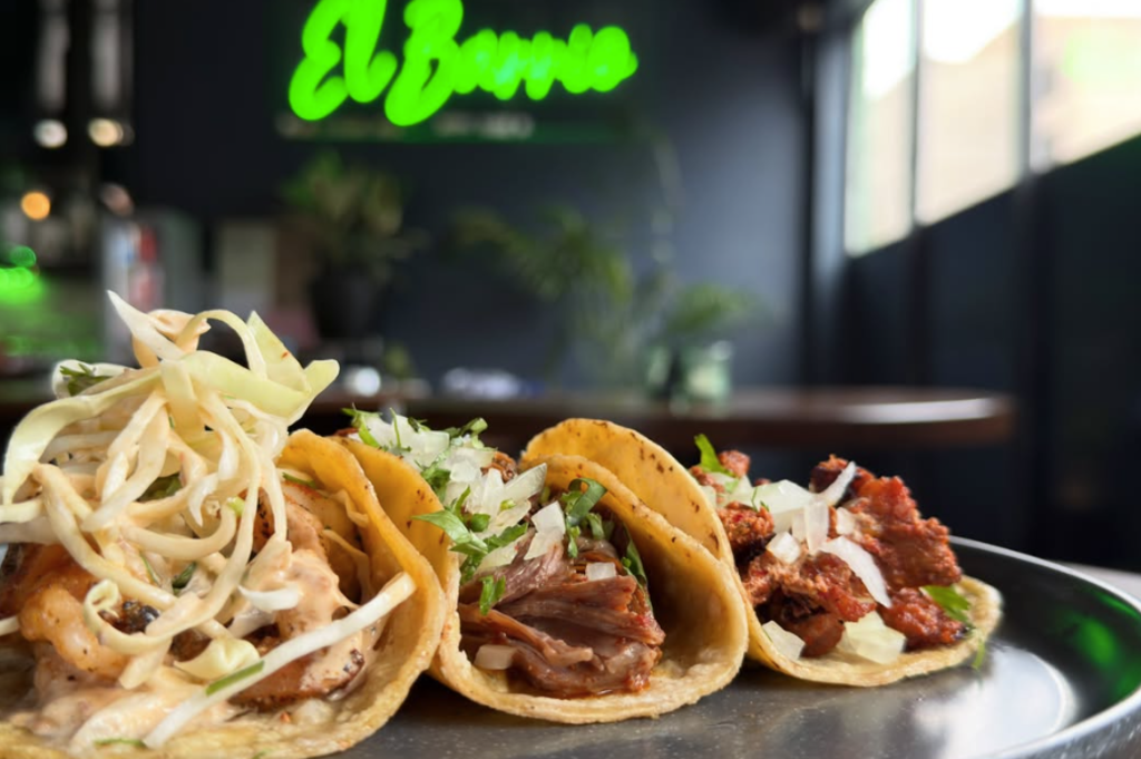 Tacos at El Barrio
