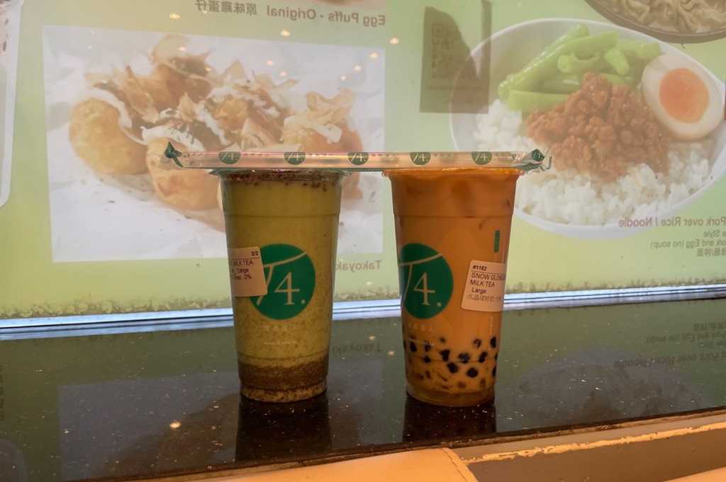 T4 milk tea