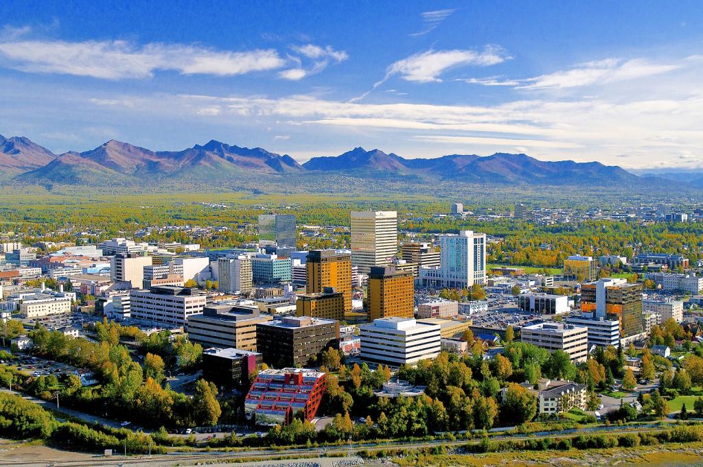 Anchorage skyline