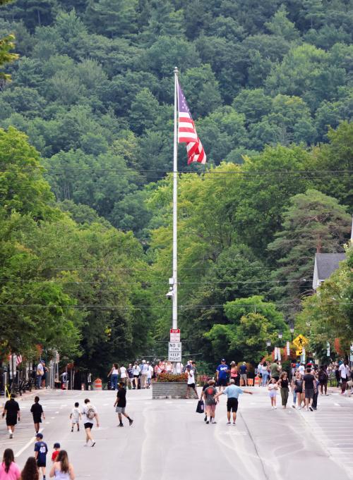 Main Street on Induction Friday