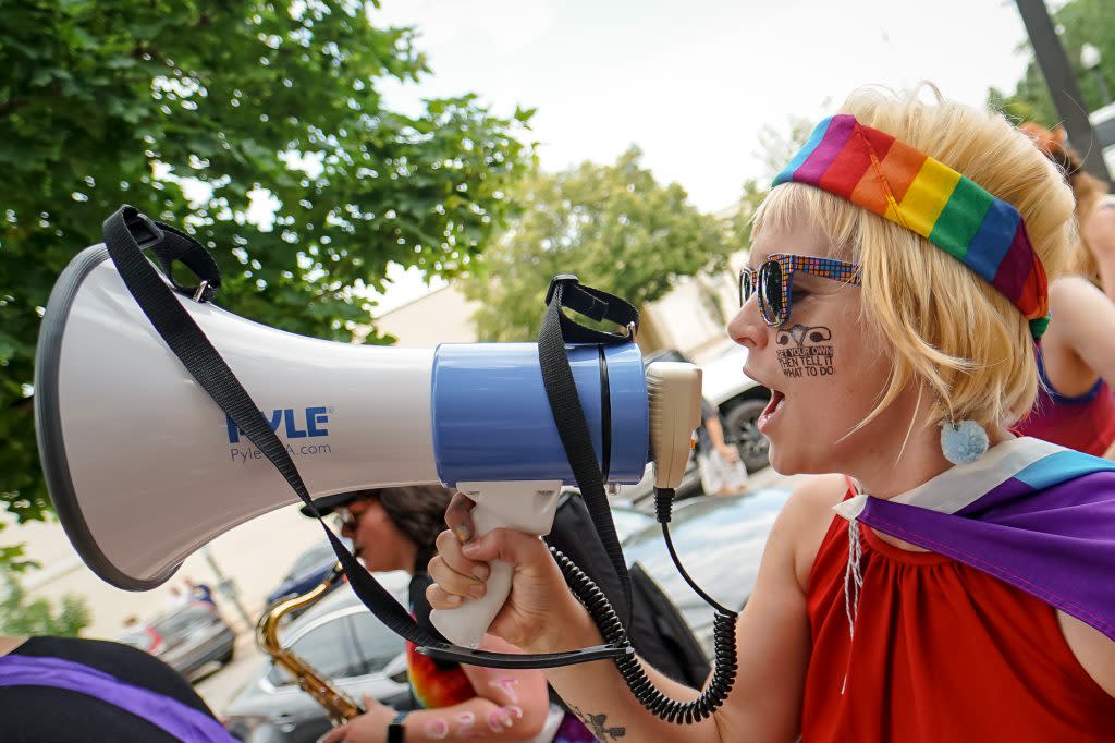 Pride parade by Fally Afani