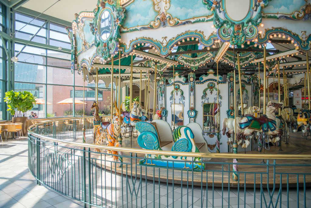 Carousel at The Woodlands Mall in The Woodlands, Texas