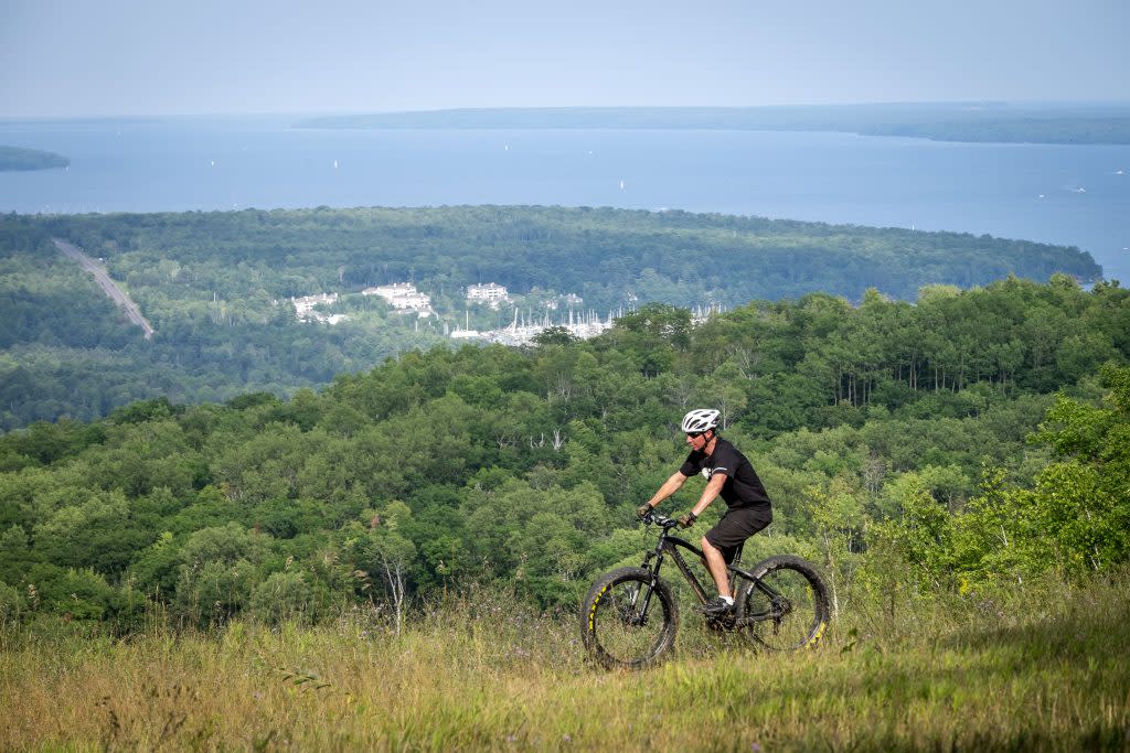 mountain biker