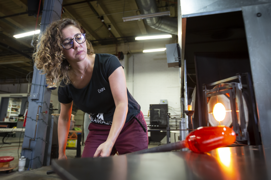 glass blowing