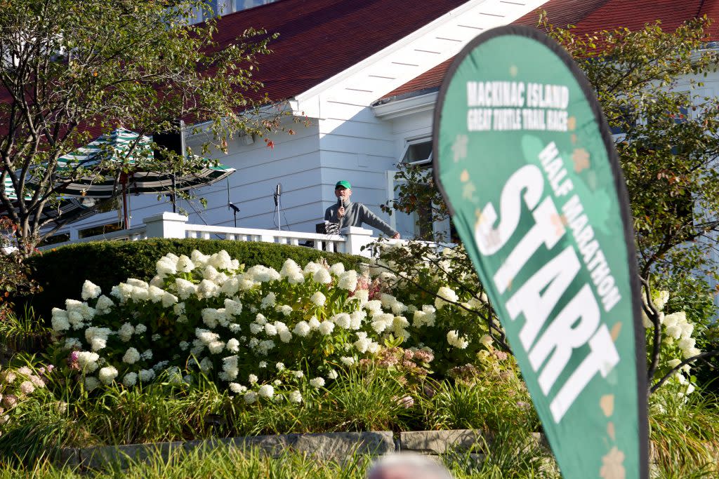 Mackinac Island’s Great Turtle Trail Run & Half Marathon is one of four running events held on Mackinac Island each year.