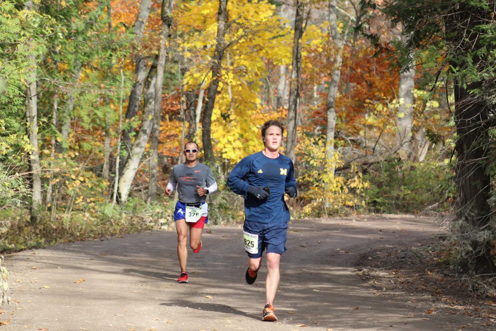 Running events on Mackinac Island include two fall races, the Eight Mile Run & Walk and the Great Turtle Half Marathon.