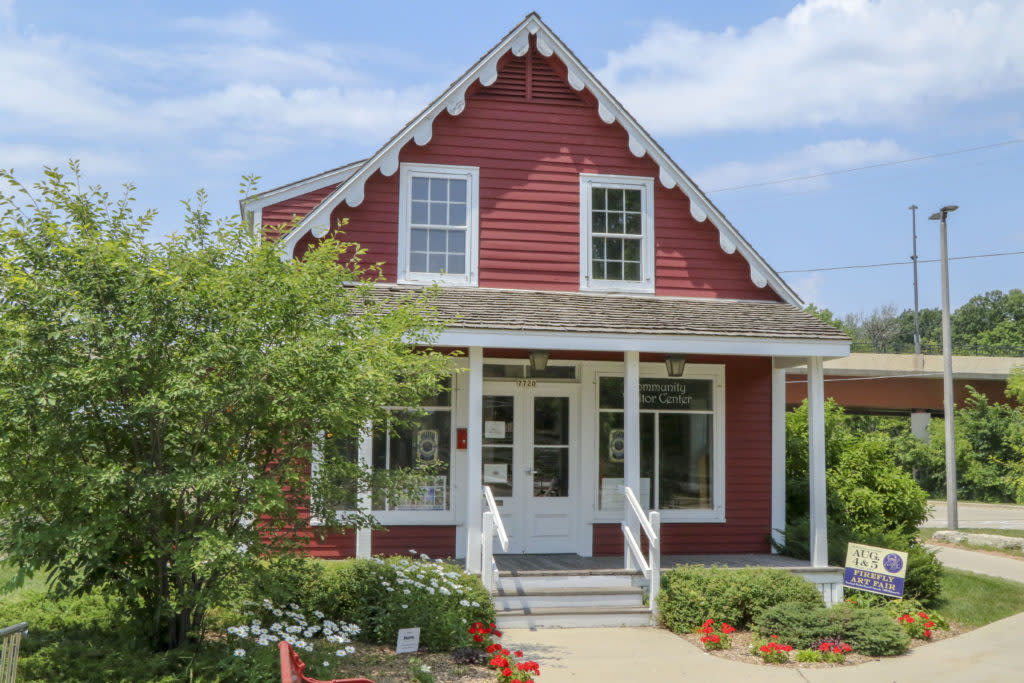 The Little Red Store in The Village, Wauwatosa