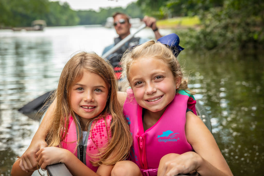 Canoeing at High Rock Lake