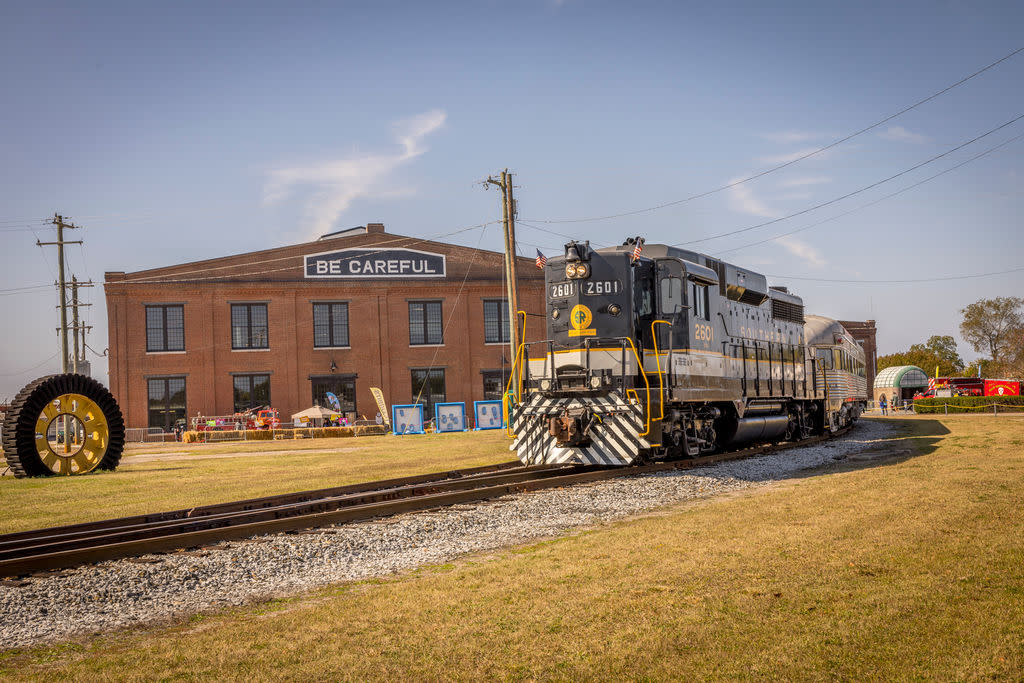 Train at NC Transportation Museum
