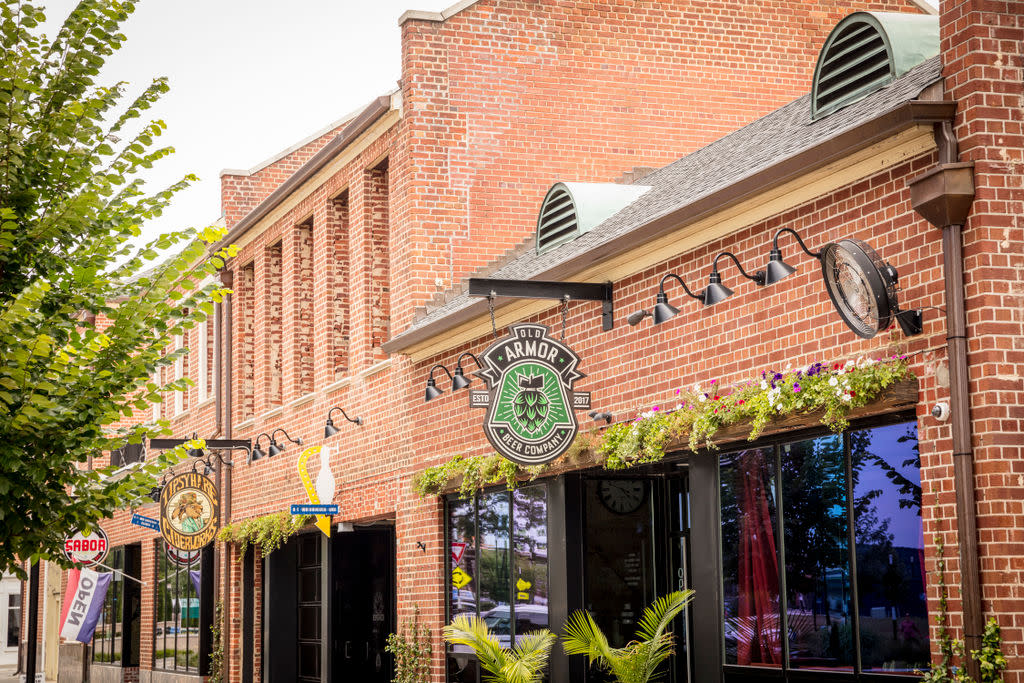 Exterior view of Old Armor Beer Company
