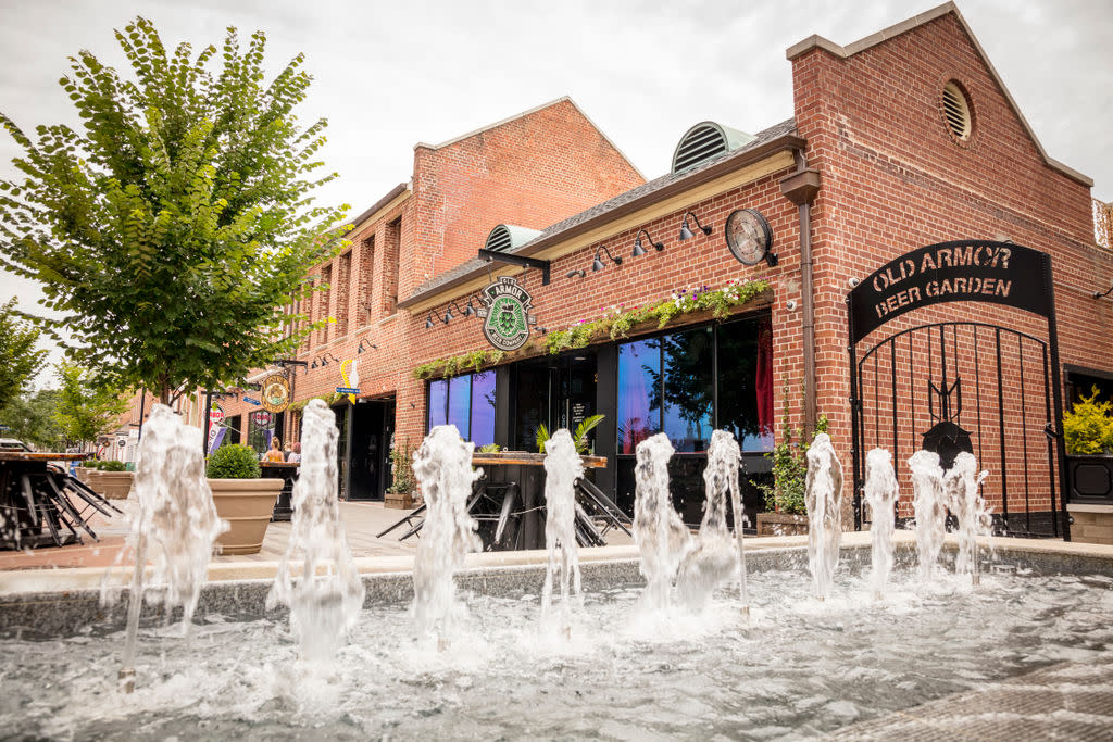 Fountains in Downtown Kannapolis