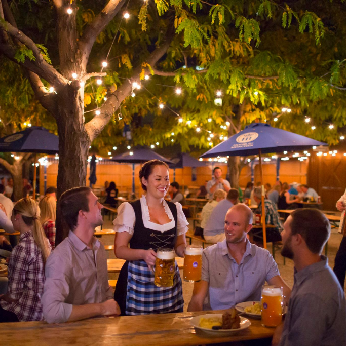 Hofbrauhaus patio