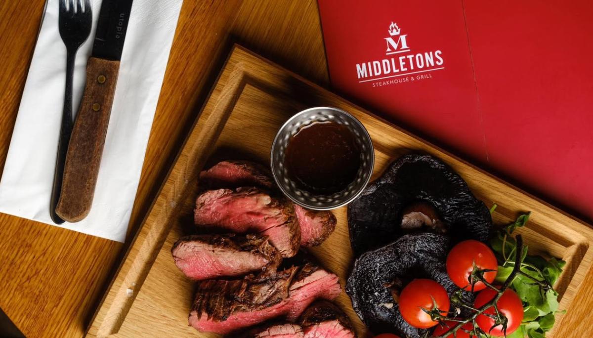 Enjoy a Tasty Steak from Middletons.