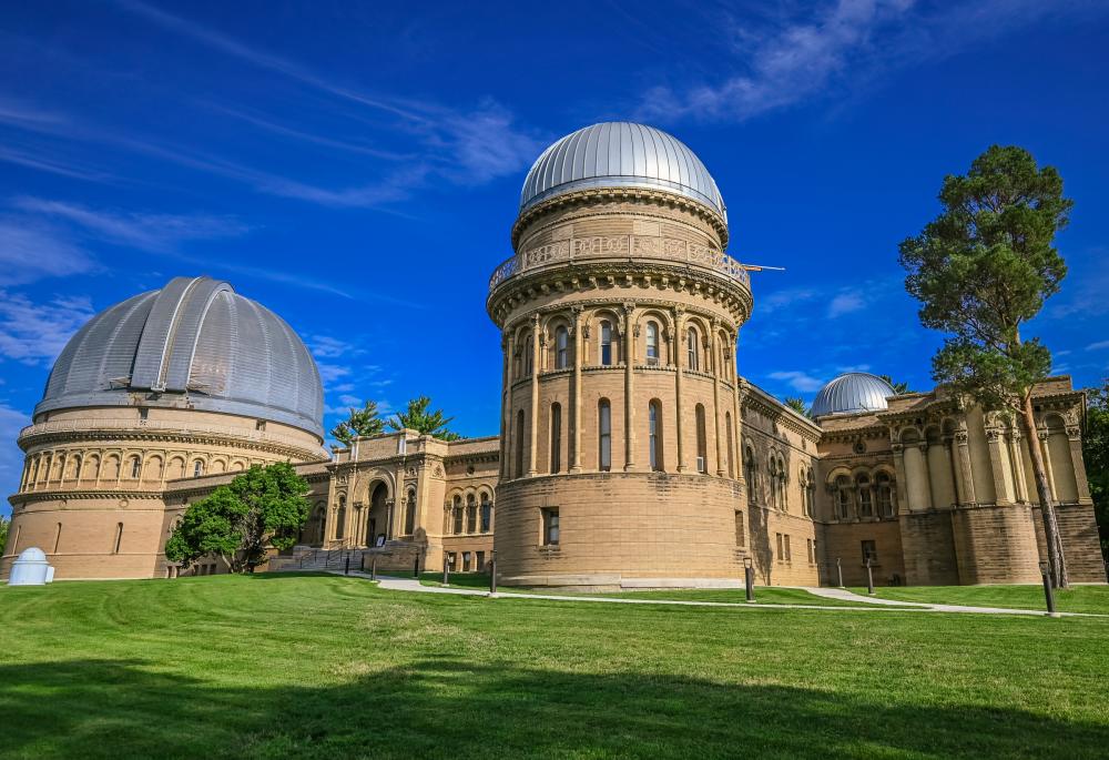 The grounds of Yerkes Observatory