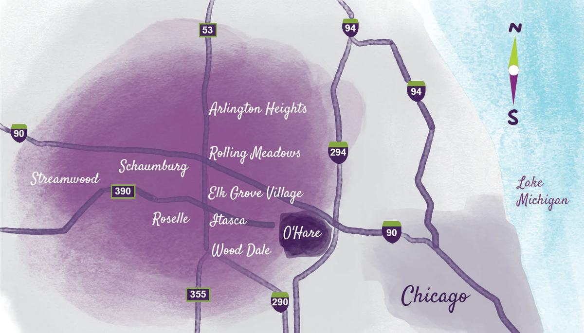Where is Chicago Northwest? | Map