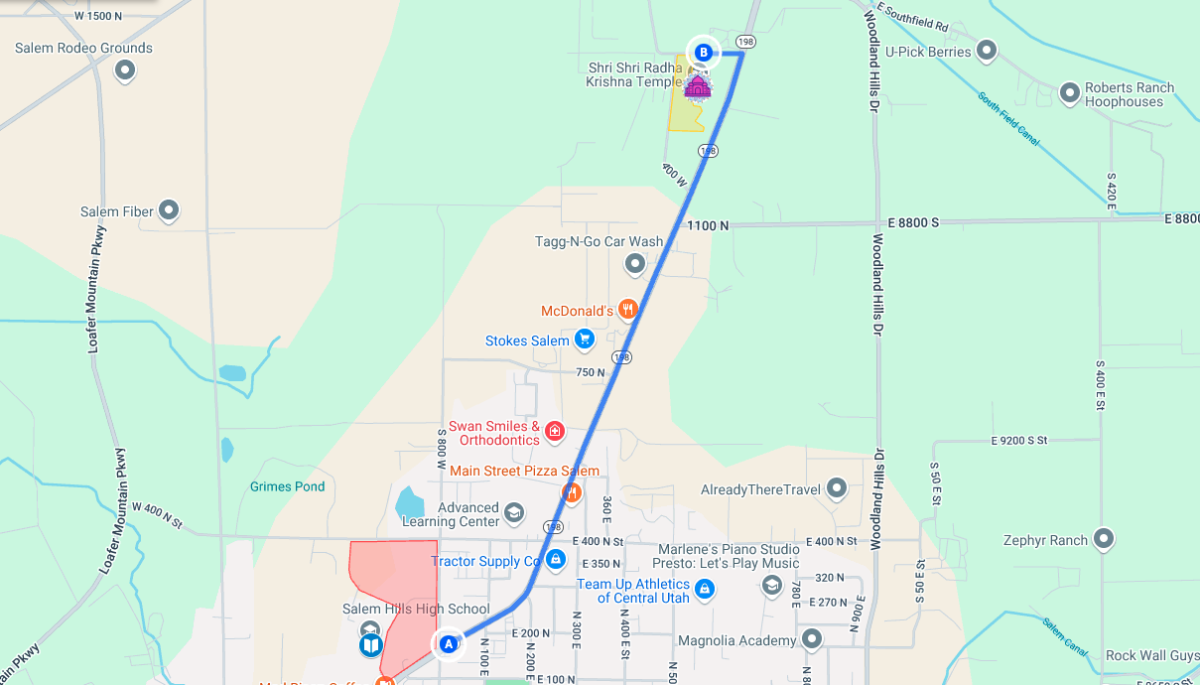 holi parking map