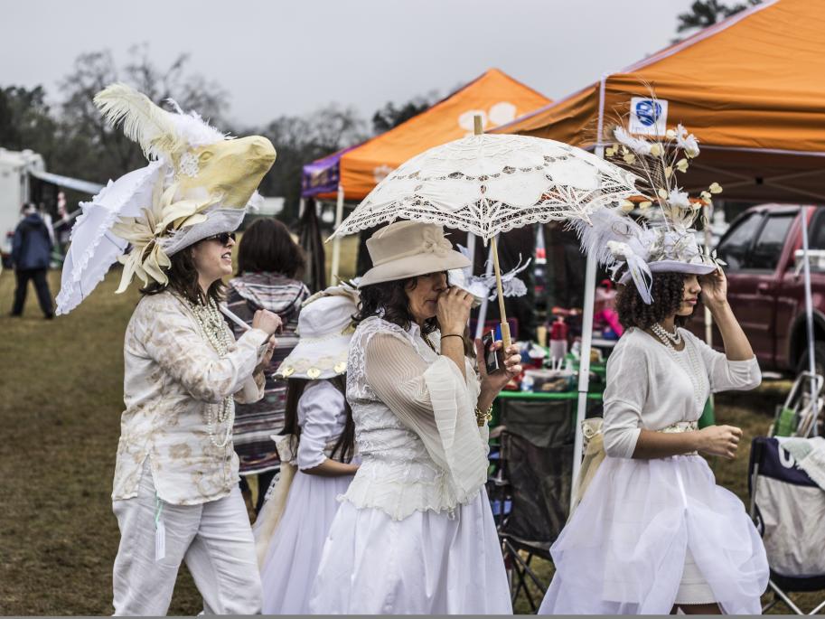 Dressing Up for the Steeplechase