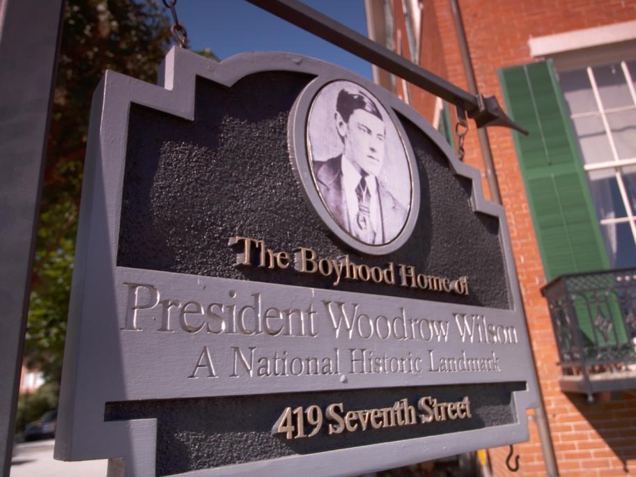 Boyhood Home of Woodrow Wilson