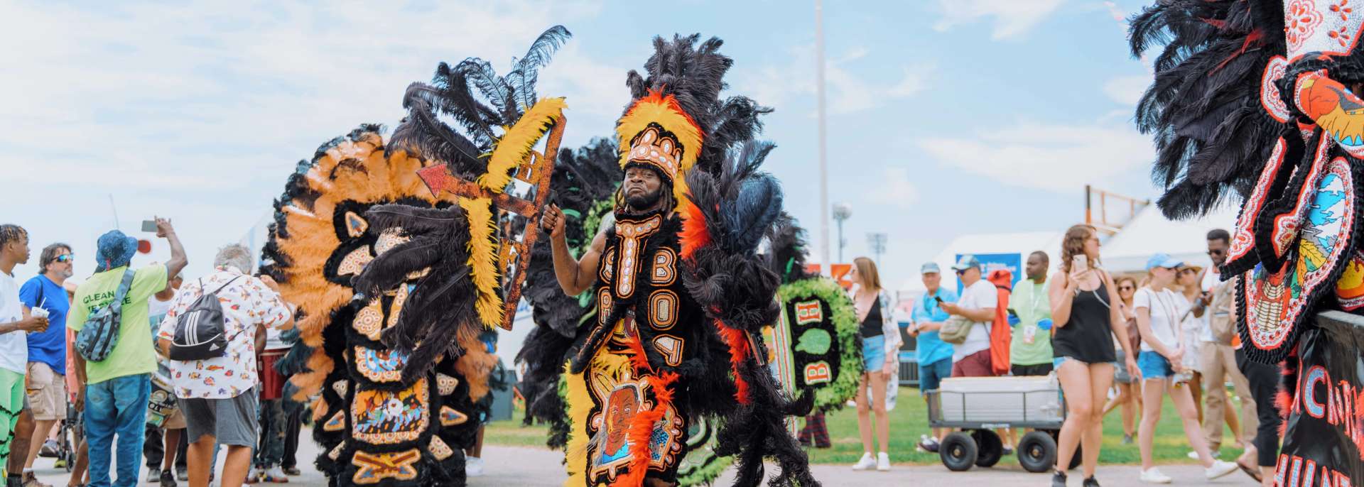 How the “Mardi Gras Indians” Compete to Craft the Most Stunning