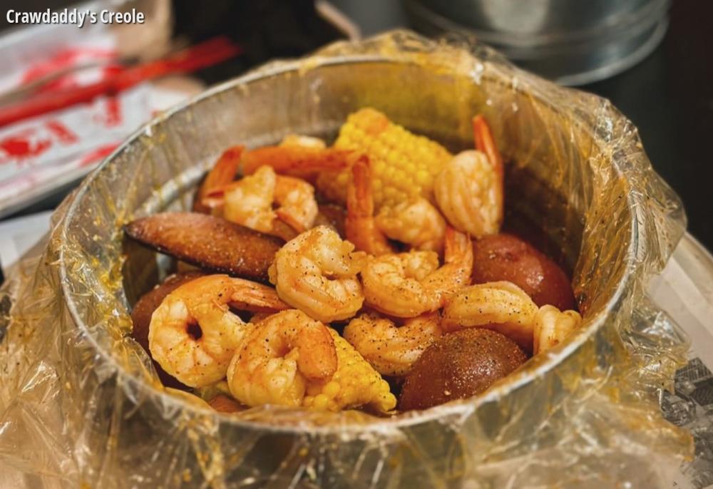 Crawdaddy's Creole seafood boil