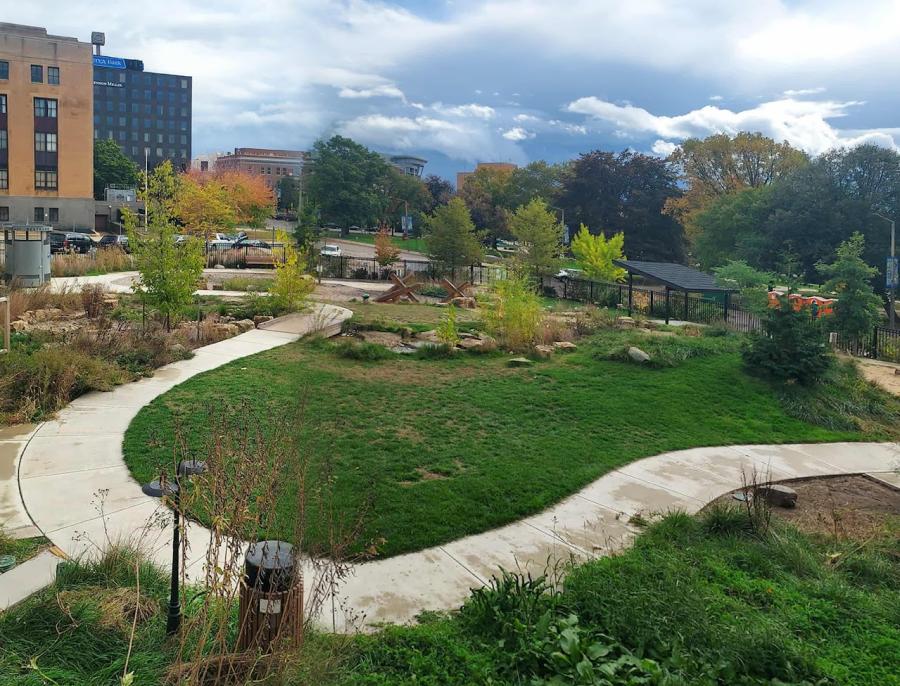 childrens nature playscape