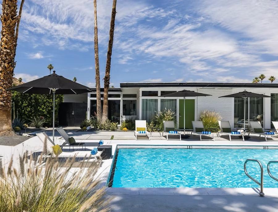 The Three Fifty Hotel Pool in Palm Springs