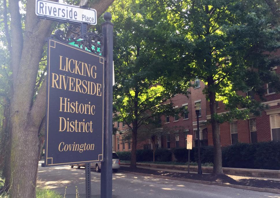 Licking Riverside Historic District in Covington, KY (photo: Riverside Food Tours: Roebling Point Tour)