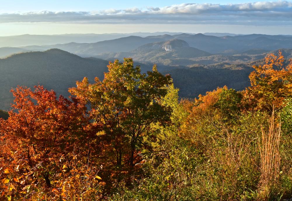 Looking Glass Rock Mid Fall Color 2016