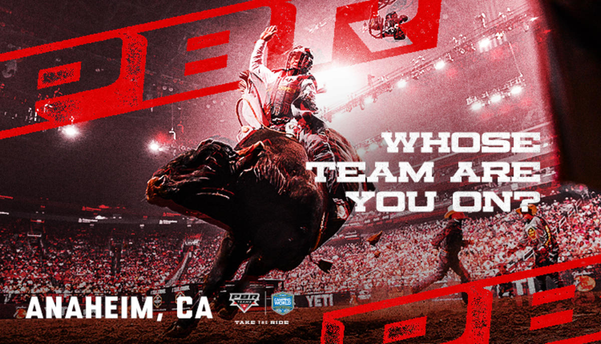 Professional Bull Riders PBR, Anaheim, CA