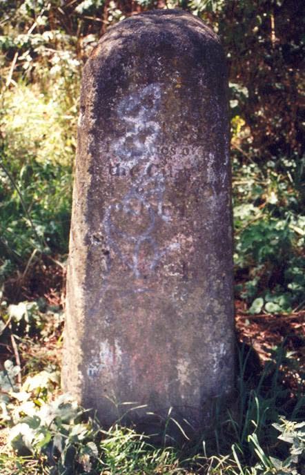 Boundary Marker near Oxford