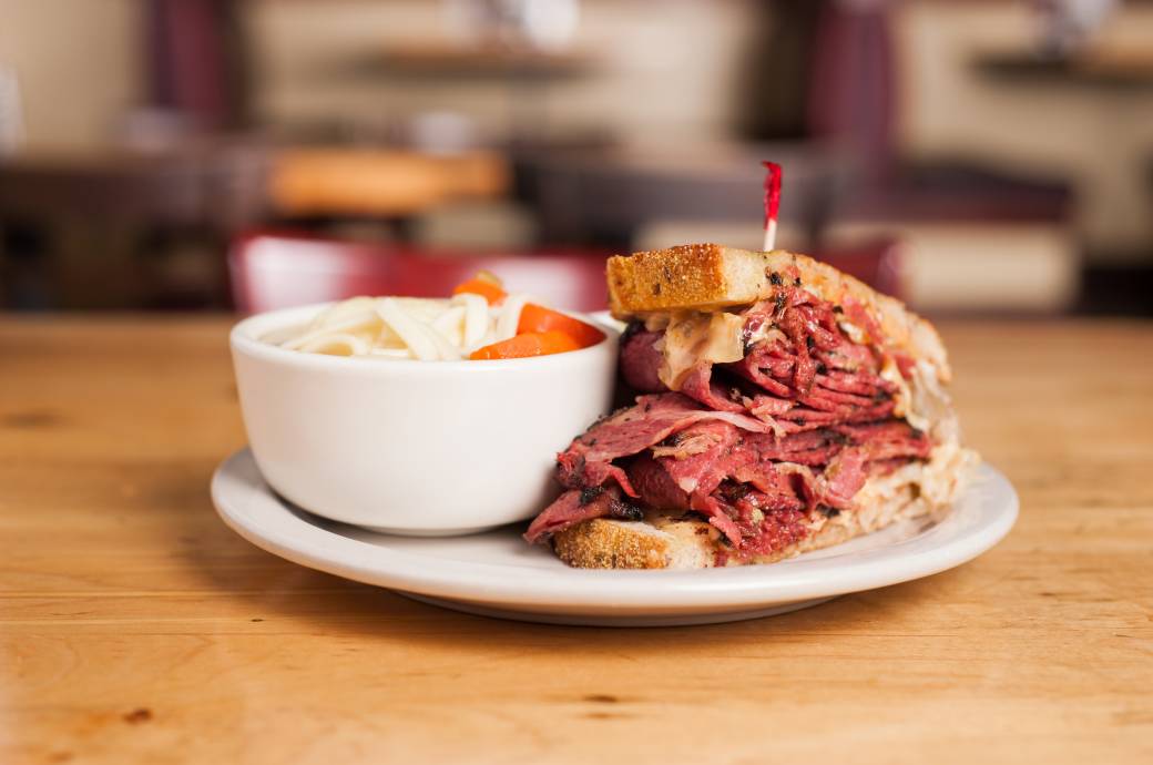 Chompie's Reuben Sandwich
