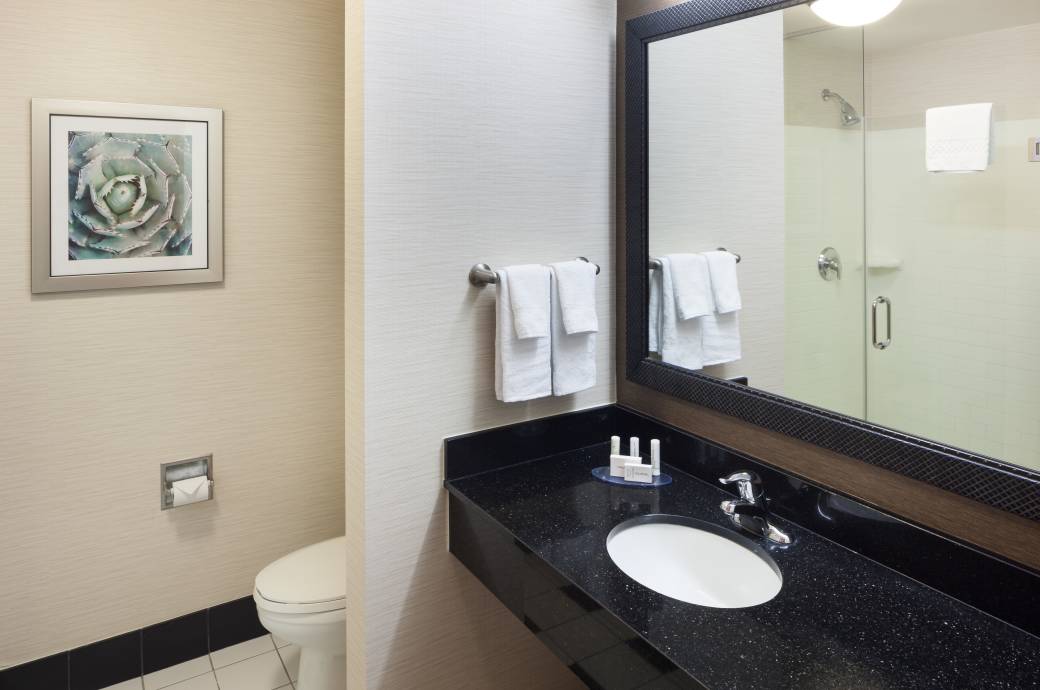 Fairfield Inn & Suites Chandler Fashion Center  KingBathroom